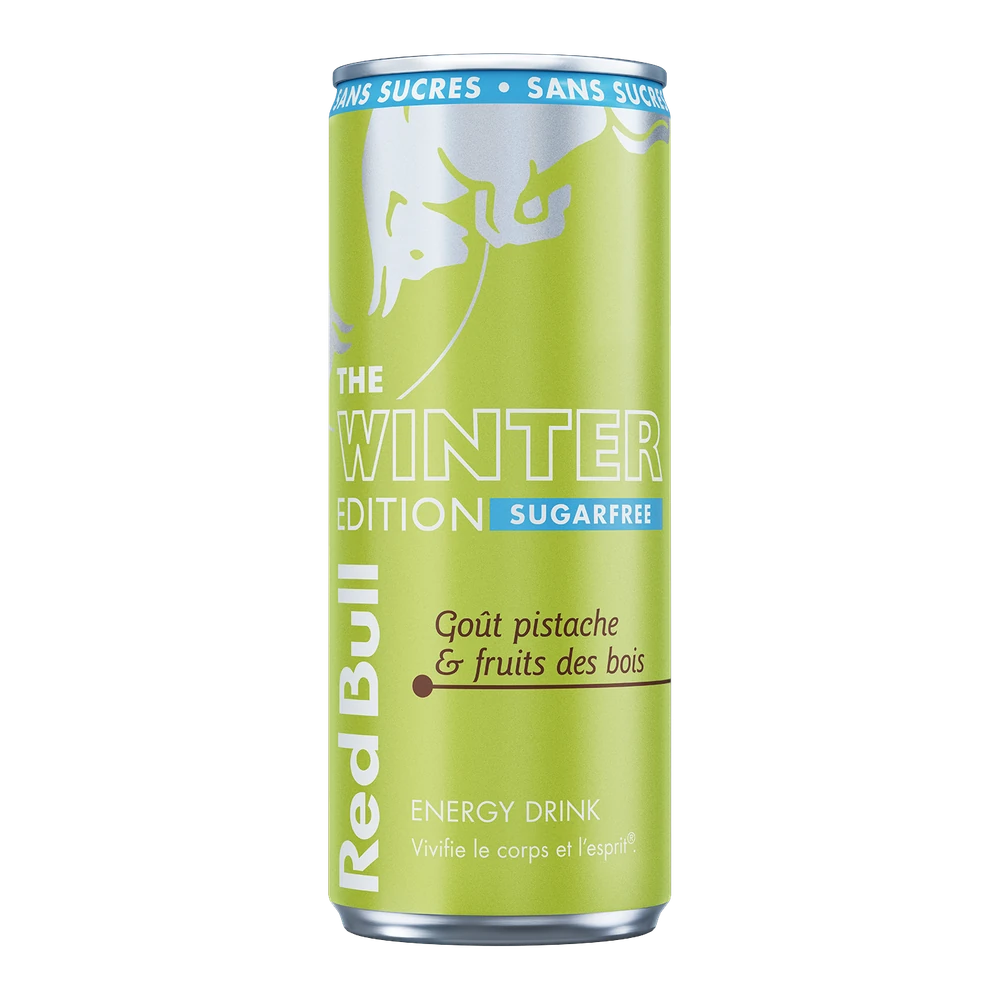 Red Bull Pistache & Fruits des bois sans sucres
